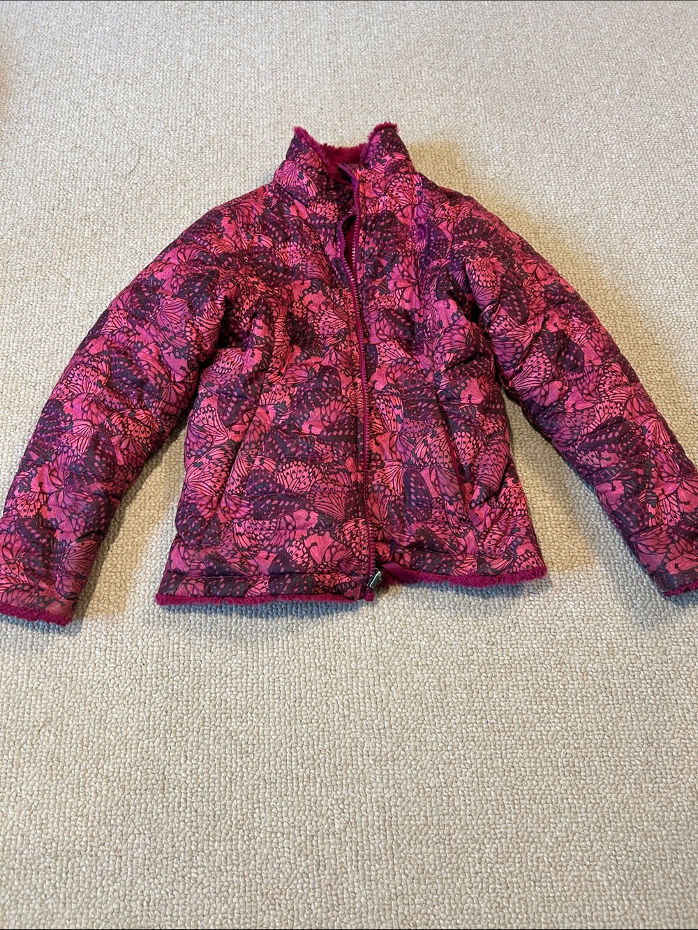 Girls North Face coat